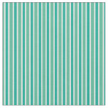  Teal &amp; Seafoam Multi-Tone Vertical Stripes Fabric