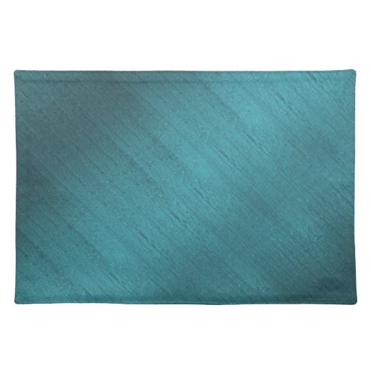 Teal Silk Cloth Placemat