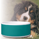 Teal Solid Color | Classic | Elegant Bowl<br><div class="desc">Teal Solid Color | Classic | Elegant | Trendy | Stylish | Gift</div>