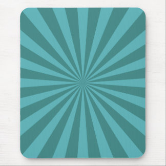 Teal StarBurst Mouse Pad