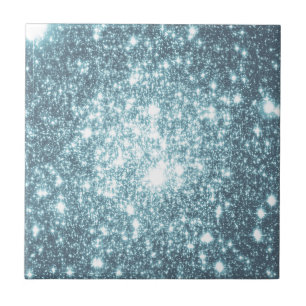 Teal Stars Tile