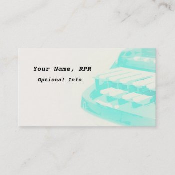 Teal Steno Machine Court Reporter Business Cards by Stenofabulous at Zazzle