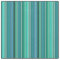 Teal Stripes Design Fabric