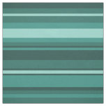 Teal stripes fabric