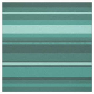 Teal stripes fabric