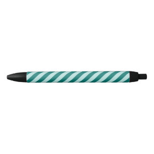 Teal Stripes Pen