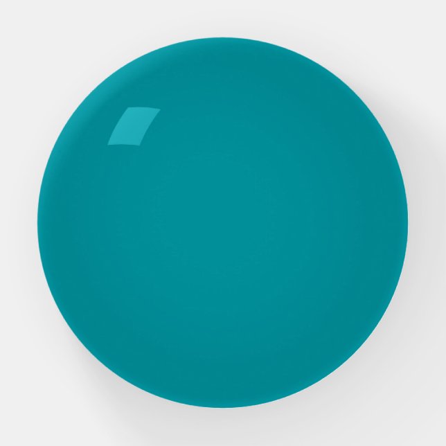 Teal Style Paperweight (Front)