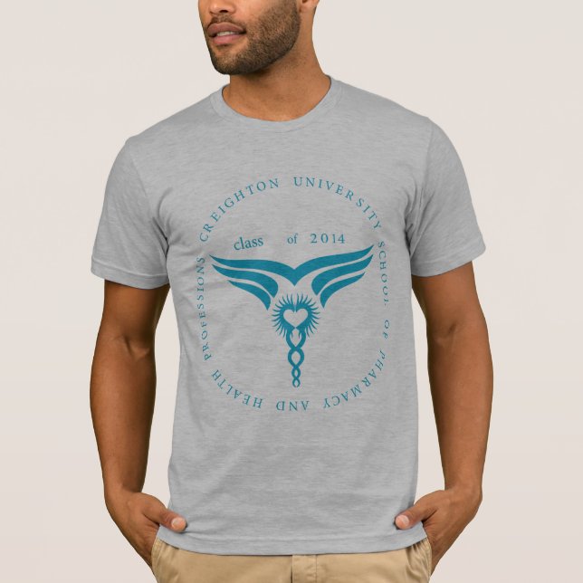 teal symbol t-shirt (Front)