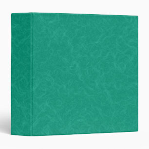 Teal textured surface with subtle swirling pattern 3 ring binder