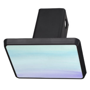 Teal to Purple Watercolor Wash   Zazzle_Growshop. Hitch Cover