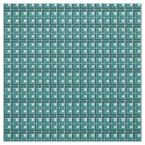 Teal Topsy Turvy  Fabric