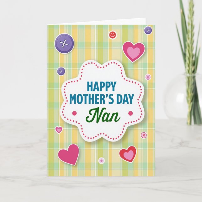 Teal Typography Mothers Day Card (Front)
