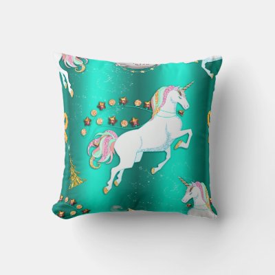 Teal Unicorn Christmas