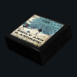 Teal Vintage Luv Bird Purple Cherry Blossom Branch Gift Box<br><div class="desc">Wedding Black Lacquer Keepsake Custom Designer Personalized Jewelry Box or Memory Box Elegant Unique Wedding Anniversary  Christmas Gifts or Valentines Day Gifts</div>
