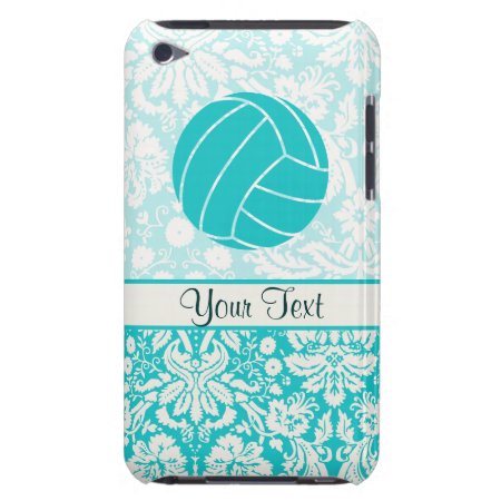 Teal Volleyball Ipod Case-mate Case