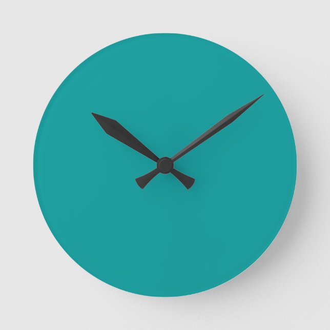 Teal Wall Clock (Front)