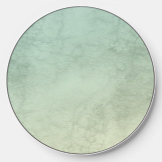 Teal Watercolor Pattern Background Wireless Charger