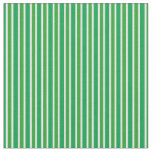 Teal white and Seafoam Multi-Tone Vertical Stripes Fabric