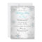 Teal Winter Wonderland Birthday Party