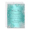 Teal Winter Wonderland Christmas Holiday Party 3