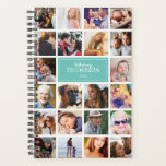 Teal Your Photos Insta Collage 2022 Planner<br><div class="desc">Photo insta collage planner featuring 22 photos of your family and friends,  your name,  and the year.</div>