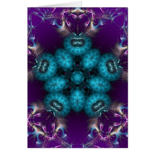 Tealtagon Fractal Card (Front)