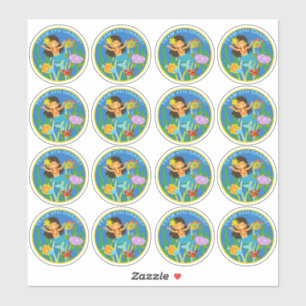 Team 4th Grade! Mermaid and Sea Turtle Sticker