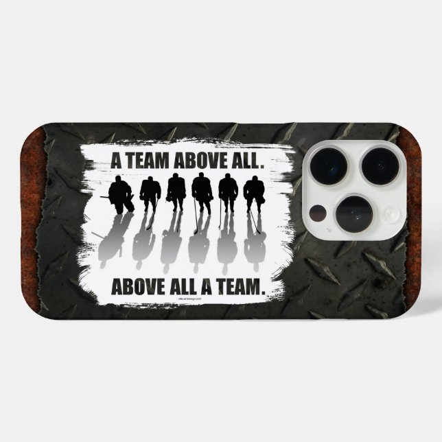 Team Above All (Hockey) Case-Mate iPhone Case (Back (Horizontal))