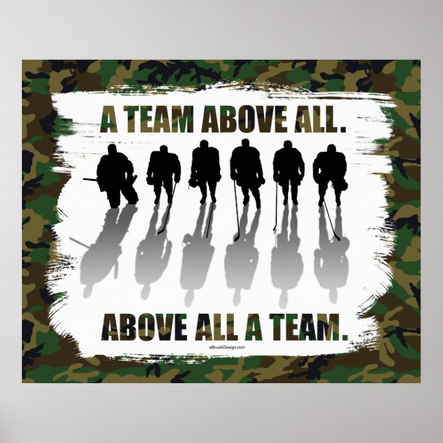 Team Above All (Hockey) Poster (Front)