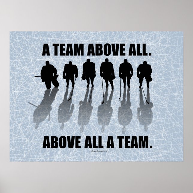 Team Above All (Hockey) Poster (Front)