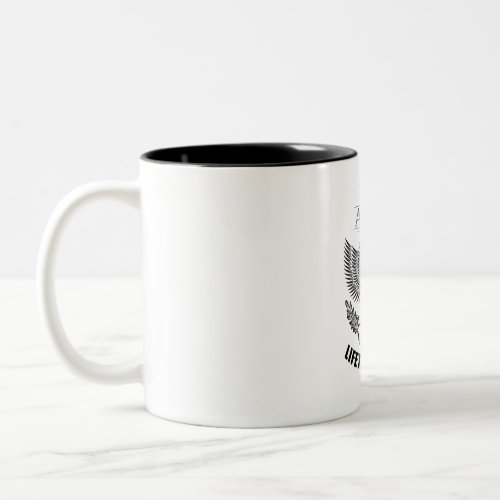 Team Adams Lifetime member Two_Tone Coffee Mug