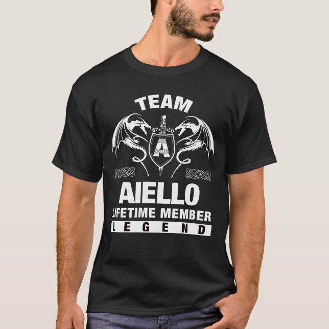 Team AIELLO - Lifetime Member T-Shirt (Front)