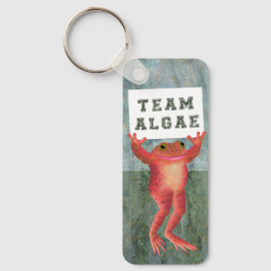 Team Algae frog Keychain