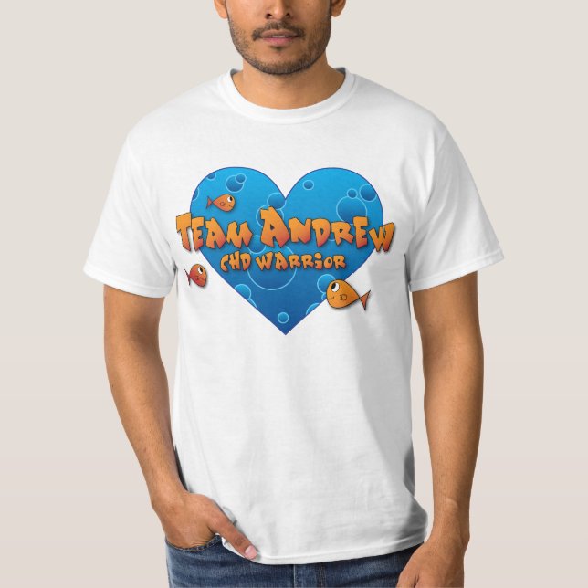 team andrew t-shirt (white) (Front)