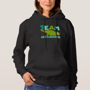 Team Ankylosaurus Future Paleontologist Dinosaur Hoodie