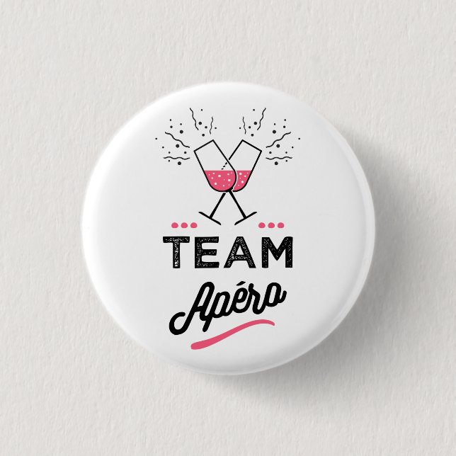 Team apero Femme Button (Front)