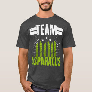Team Asparagus Garden Vegetable Vegetarian Vegan T T-Shirt