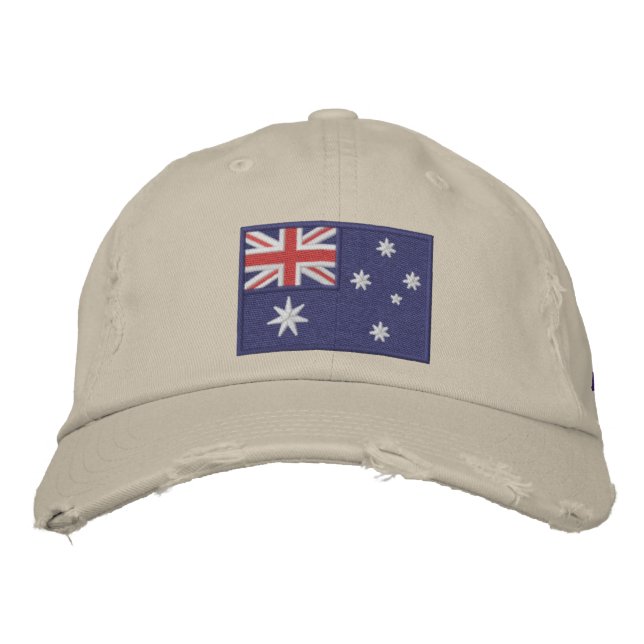Team Australia 2012 Embroidered Baseball Cap (Front)