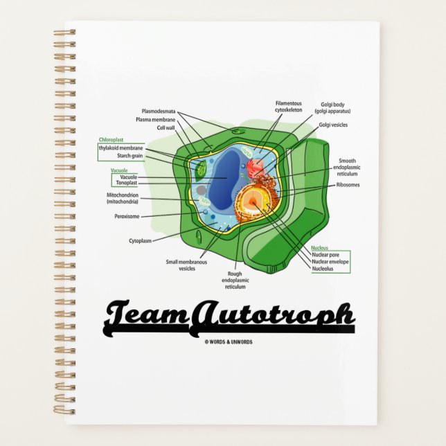 Team Autotroph Plant Cell Biology Planner (Front)