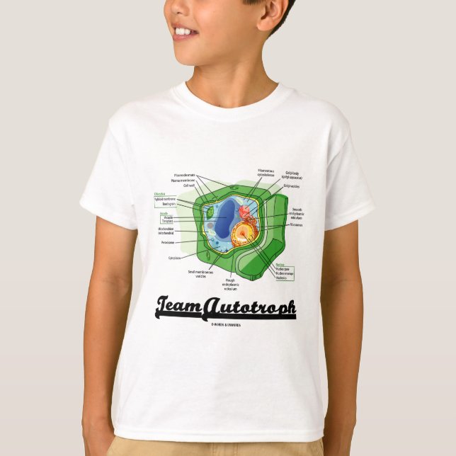 Team Autotroph (Plant Cell Biology) T-Shirt (Front)