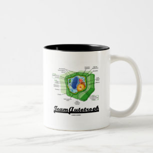 Team Autotroph (Plant Cell Biology) Two-Tone Coffee Mug