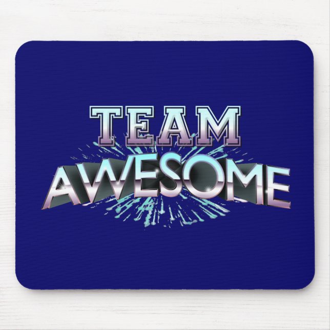 Team Awesome Mouse Pad (Front)
