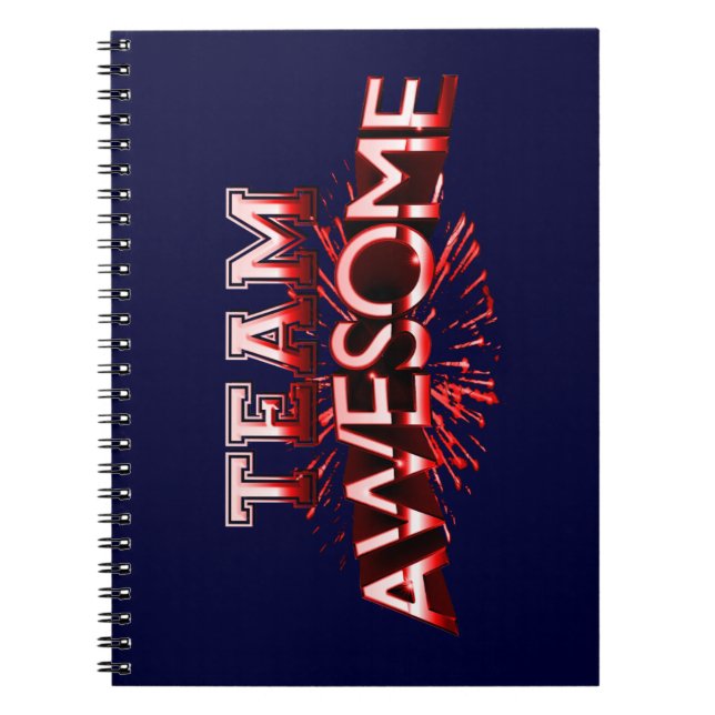 Team Awesome Notebook (Front)