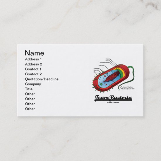 Team Bacteria (Prokaryote) Business Card