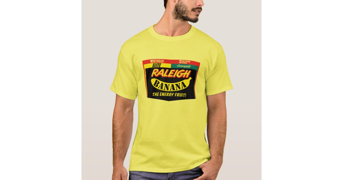 Beregn quagga sporadisk Team Banana Cycling T-Shirt | Zazzle