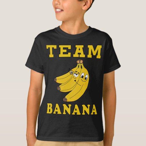 Team Banana Funny Costume T_Shirt