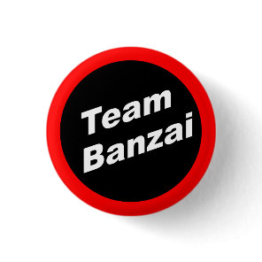 Team Banzai Small Button