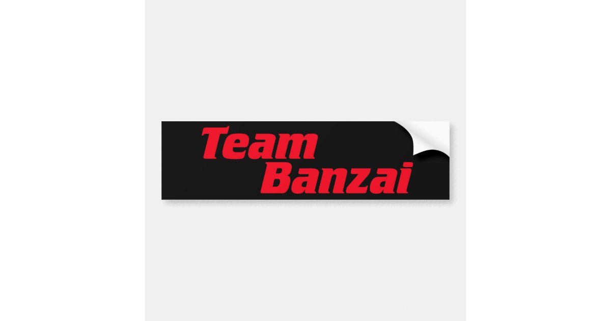 banzai' Sticker