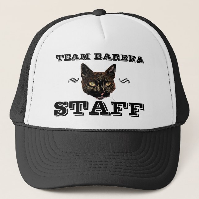 Team Barbra STAFF Trucker Hat (Front)