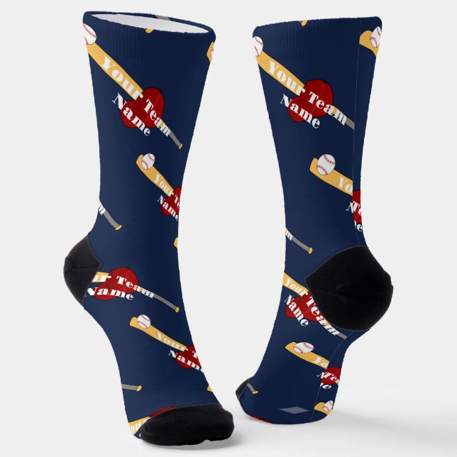 Team Baseball Socks HAMbyWG (Angled)